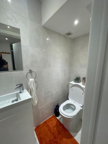 Kylpyhuone majoituspaikassa 2 Bedroom House - West London