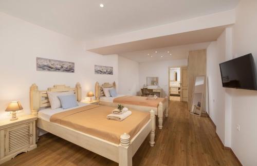 Μια τηλεόραση ή/και κέντρο ψυχαγωγίας στο Falcon Villa
