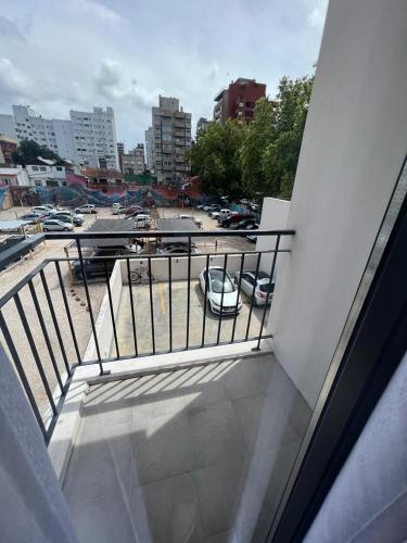 Balkon ili terasa u objektu Departamento en Mar del Plata centro
