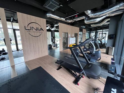Γυμναστήριο ή/και όργανα γυμναστικής στο SAS & SPA Apartament