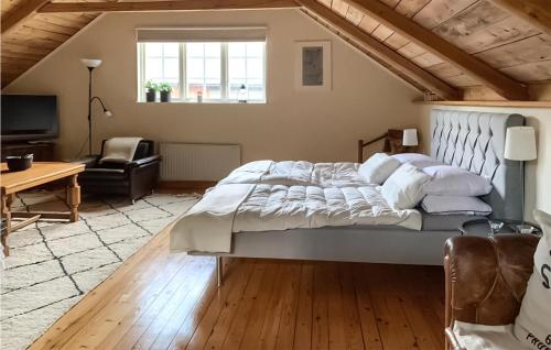 Ένα ή περισσότερα κρεβάτια σε δωμάτιο στο Holiday Home Kanhult Co Ericson Västervik Ii