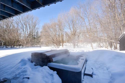 Cozy home with hot tub near airport