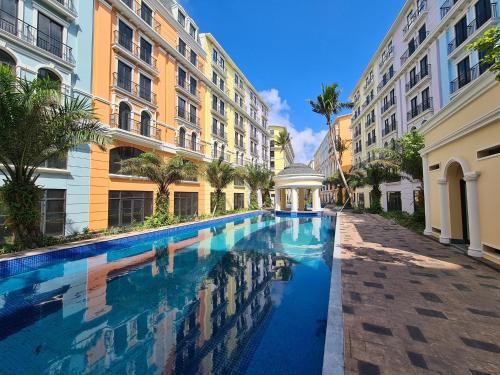 Πισίνα στο ή κοντά στο Vu Gia Hotel Phu Quoc