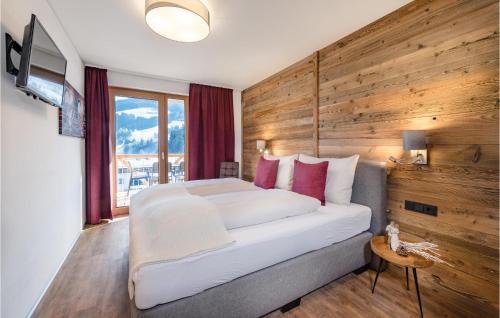 Ένα ή περισσότερα κρεβάτια σε δωμάτιο στο Luxurioese Ferienwohnung