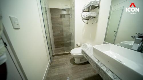 Een badkamer bij Modern 1BR Studio in Barranco