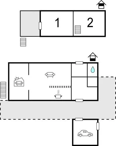 Two-Bedroom Holiday Home in Vejby picture