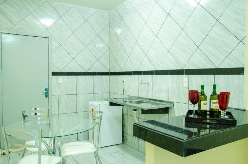 Koupelna v ubytování Pousada Bela Vista