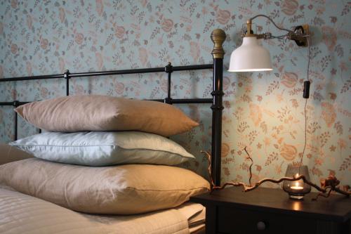Postel nebo postele na pokoji v ubytování Borregården Bed & Breakfast