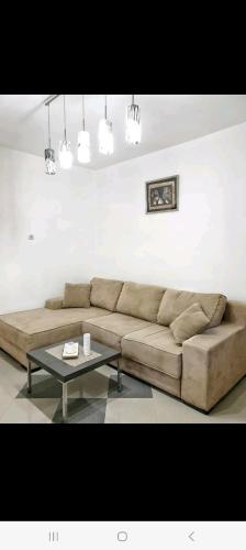 Ein Sitzbereich in der Unterkunft Apartman David - 65m² I Apartman Filip - 55m²