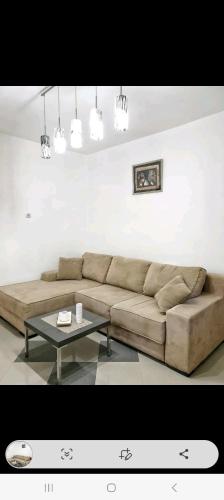 Ein Sitzbereich in der Unterkunft Apartman David - 65m² I Apartman Filip - 55m²
