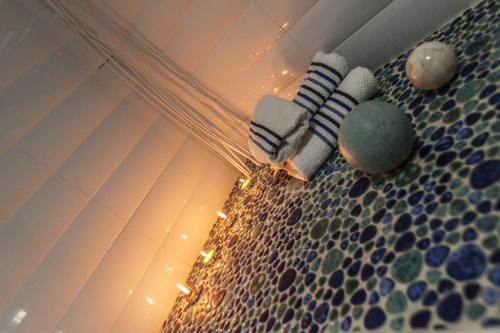 a room with a table with balls on it at Villa La Lumia B&B Suites & Apartments in Agrigento