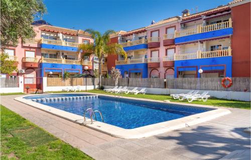 Nice apartment in Torrevieja with Outdoor swimming pool, WiFi and 2 Bedrooms