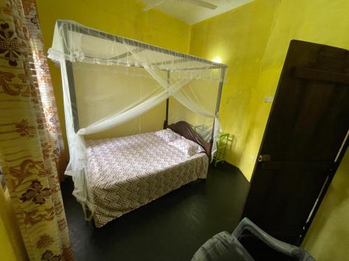 Katil atau katil-katil dalam bilik di Mahiru Homestay