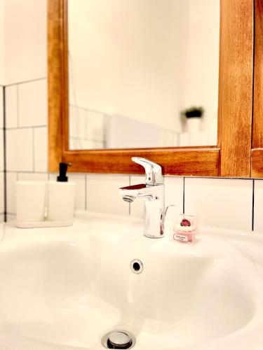 Koupelna v ubytování Eotvos 25 Apartment