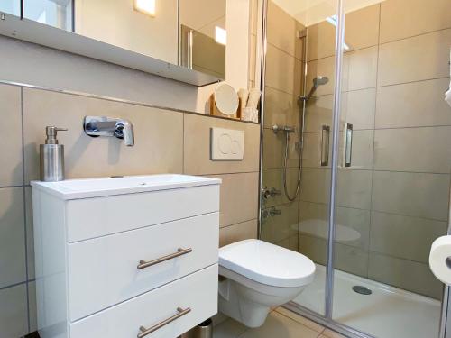 A bathroom at Gebirgszauber