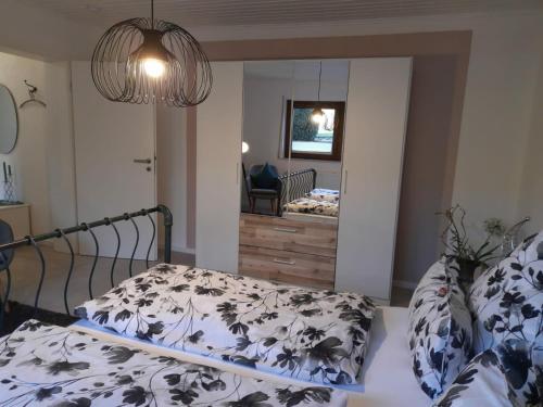 Katil atau katil-katil dalam bilik di Ferienwohnung „Kersten“