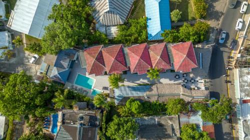 Letecký snímek ubytování Hotel Sea Breeze Sosua