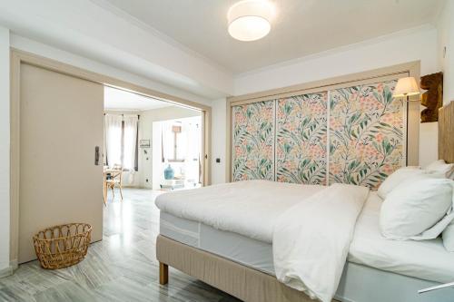 Postel nebo postele na pokoji v ubytování GC - Spacious flat in Golden beach Marbella