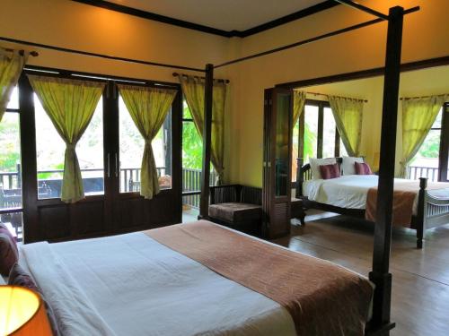 Postel nebo postele na pokoji v ubytování Seashell Resort Koh Tao-SHA Plus