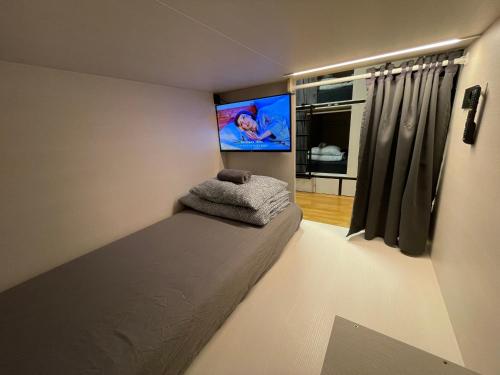 Postel nebo postele na pokoji v ubytování Sleep&Go Hostel Ljubljana