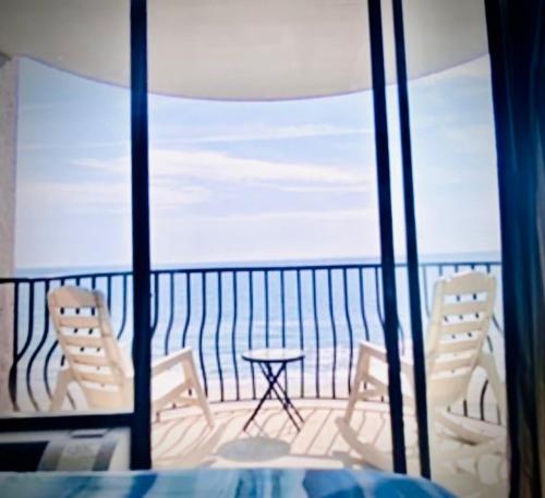 Гостиная зона в Ocean Front 53 Steps