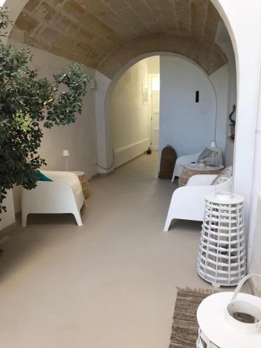 Χώρος καθιστικού στο Casa del Limone