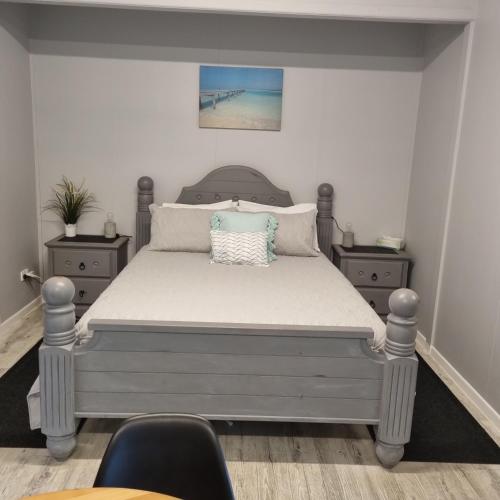 Una cama o camas en una habitación de Bluegrass BnB