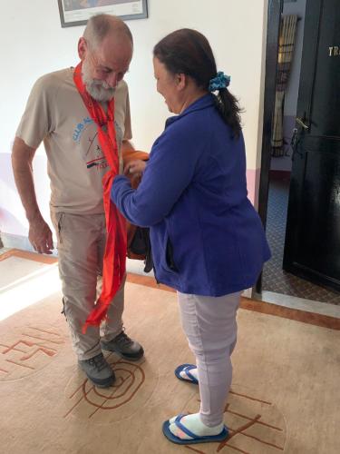 Clientes alojados en BnB Royal Tourist House