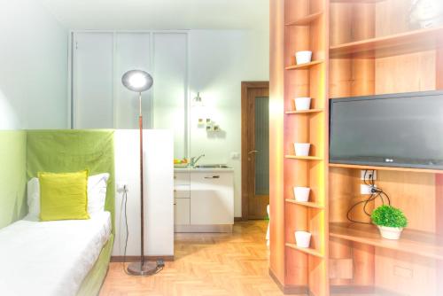 Μια τηλεόραση ή/και κέντρο ψυχαγωγίας στο B&B San Benedetto