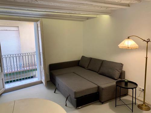 Χώρος καθιστικού στο Cal Torrentó Apartaments