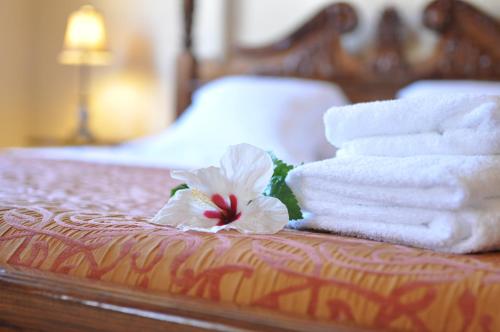 Art Boutique Hotel Chamarelにあるベッド