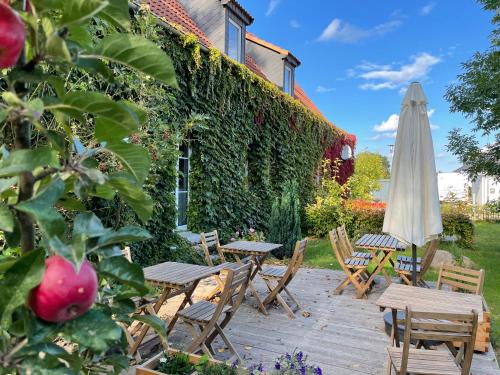 Jardín al aire libre en Gästehaus Kleiner Wacholder