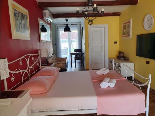 Cama o camas de una habitación en Apartments Mia 2