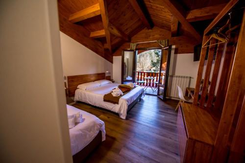 Postel nebo postele na pokoji v ubytování Parco Hotel Granaro