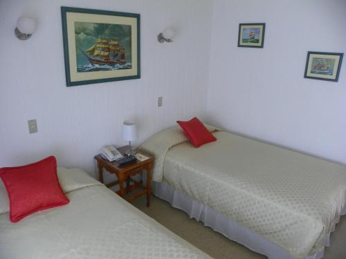 Hotel Savonaにあるベッド