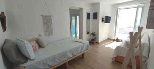 Postel nebo postele na pokoji v ubytování Sofia sea view house