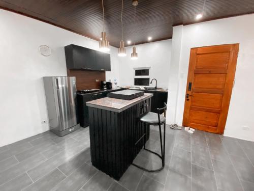 Kuchyň nebo kuchyňský kout v ubytování Das Haus