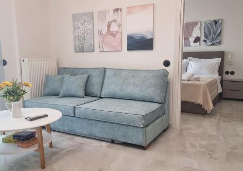 Posezení v ubytování Dream Home Veria