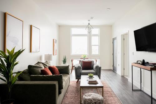 Μια τηλεόραση ή/και κέντρο ψυχαγωγίας στο Modern Lifestyle - City View - Pet-Friendly - Zuni
