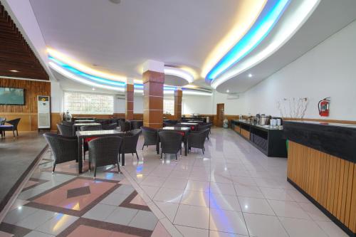Restaurace v ubytování Hotel New Puri Garden