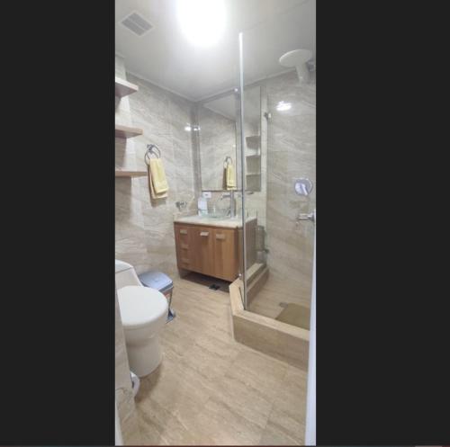 Ett badrum på Habitación Privada Ultimo Piso