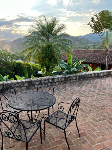 Nespecifikovaný výhled na hory nebo výhled na hory při pohledu z bed and breakfast