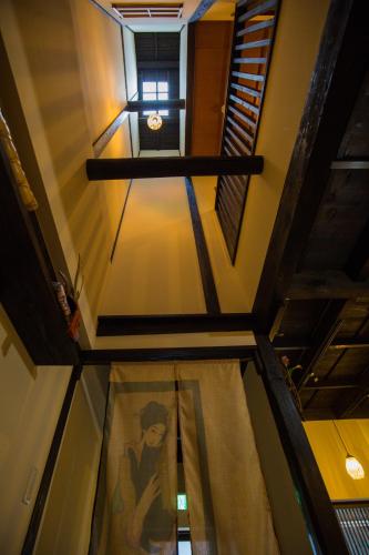 a view from the second floor of a building at Kyomachi Yumeji in Kyoto
