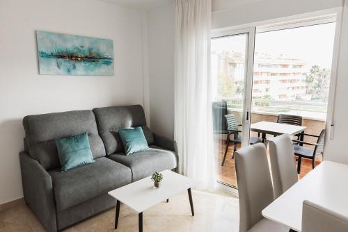 Posezení v ubytování Nacavi Albir Aparthotel