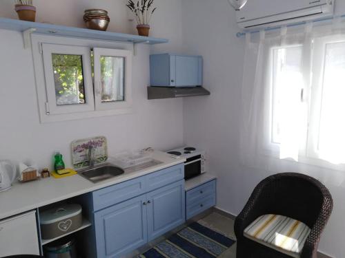 Η κουζίνα ή μικρή κουζίνα στο Villa Gaia.b.