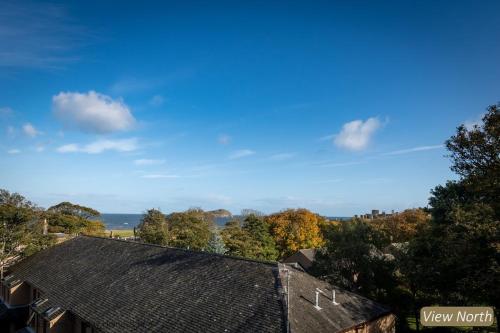 a view from the roof of a house at Seascape in North Berwick