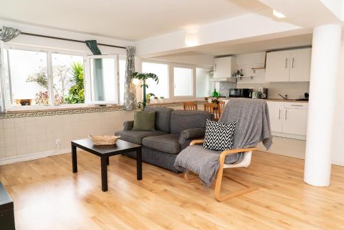 Χώρος καθιστικού στο 2 Bedroom Apartment House - Sol do Murtal