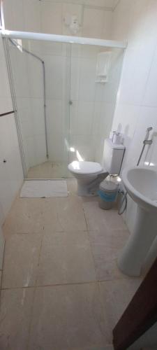 Kúpeľňa v ubytovaní Pousada Lá na Praia Maragogi