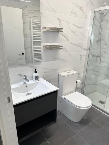 Koupelna v ubytování Apartamento Vigo Centro Puerta del Sol