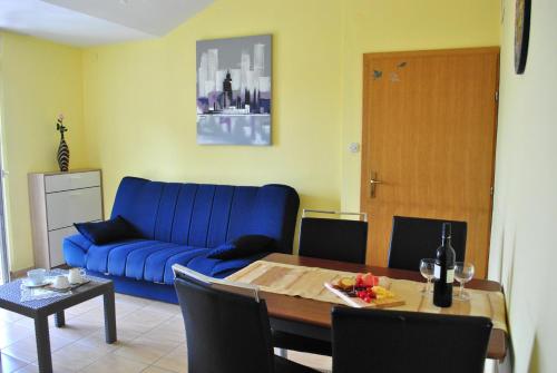 O zonă de relaxare la Apartments Smokvica